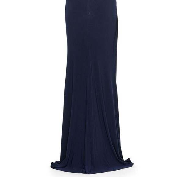 NWT La Femme 31020 Mother of the Bride Dress Navy Size 10 - Picture 4 of 6